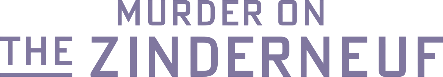 Murder on the Zinderneuf logo for Commodore 64